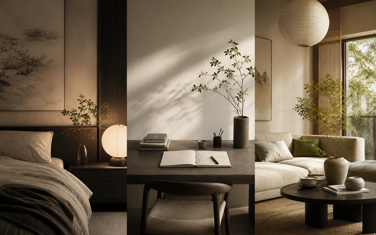 Yin-Yang Balance in Home, Work, and Rest